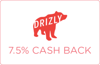 drizly 7.5 cash back