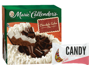 marie callender's pie and candy deal