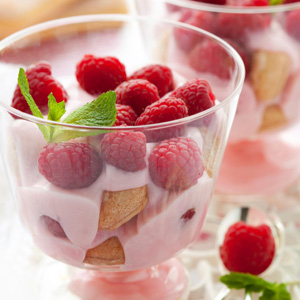 Yogurt Berry Trifle