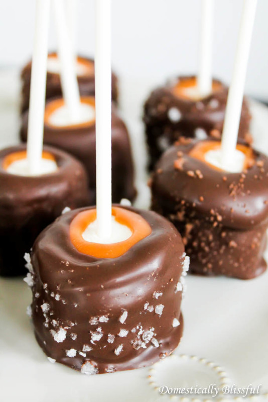 Chocolate Caramel Marshmallows