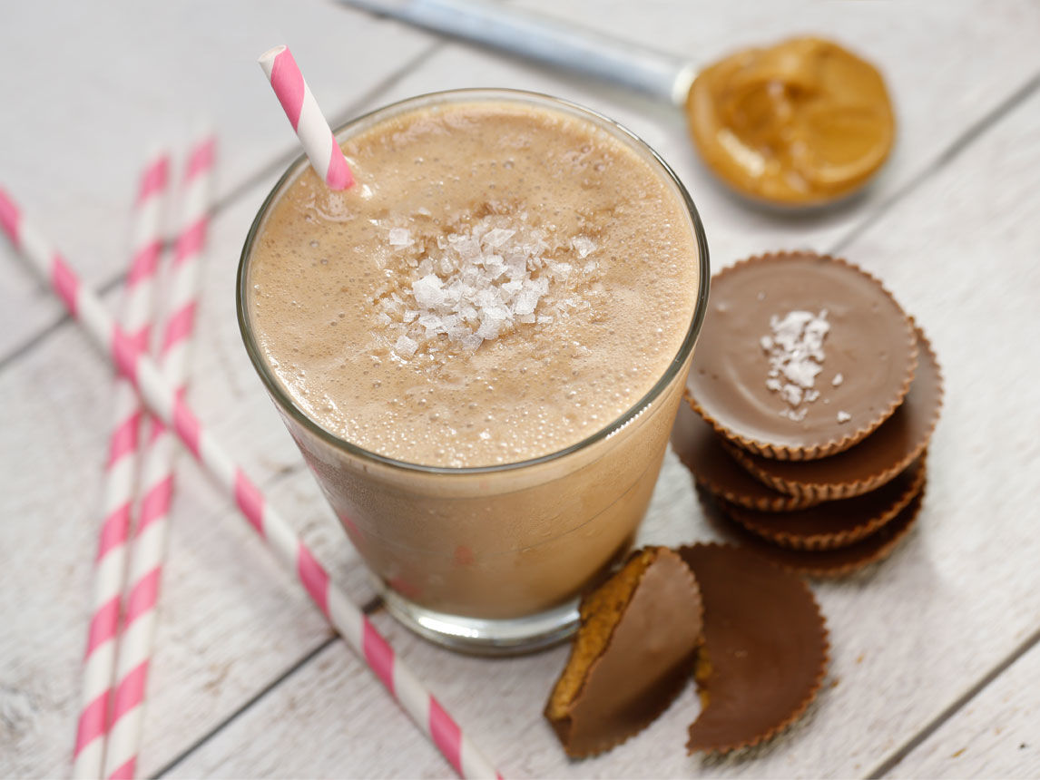 Salted Peanut Butter Cup Smoothie