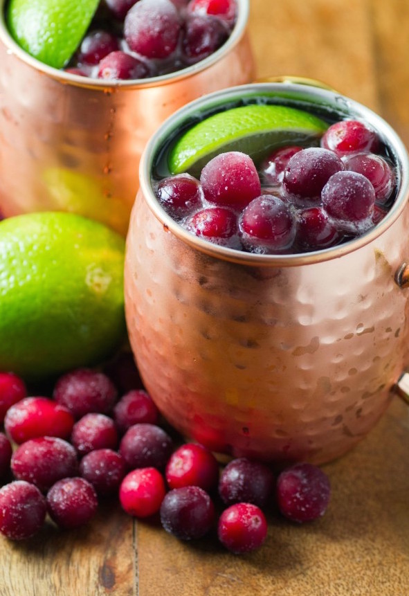 cranberry moscow mule