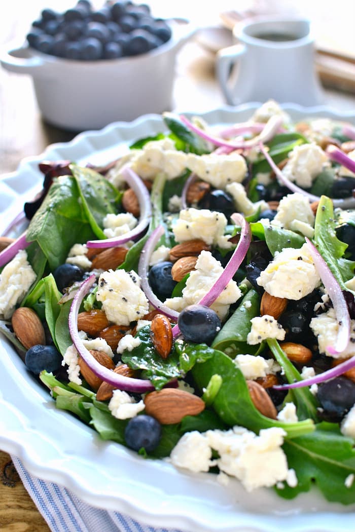 blueberry feta salad