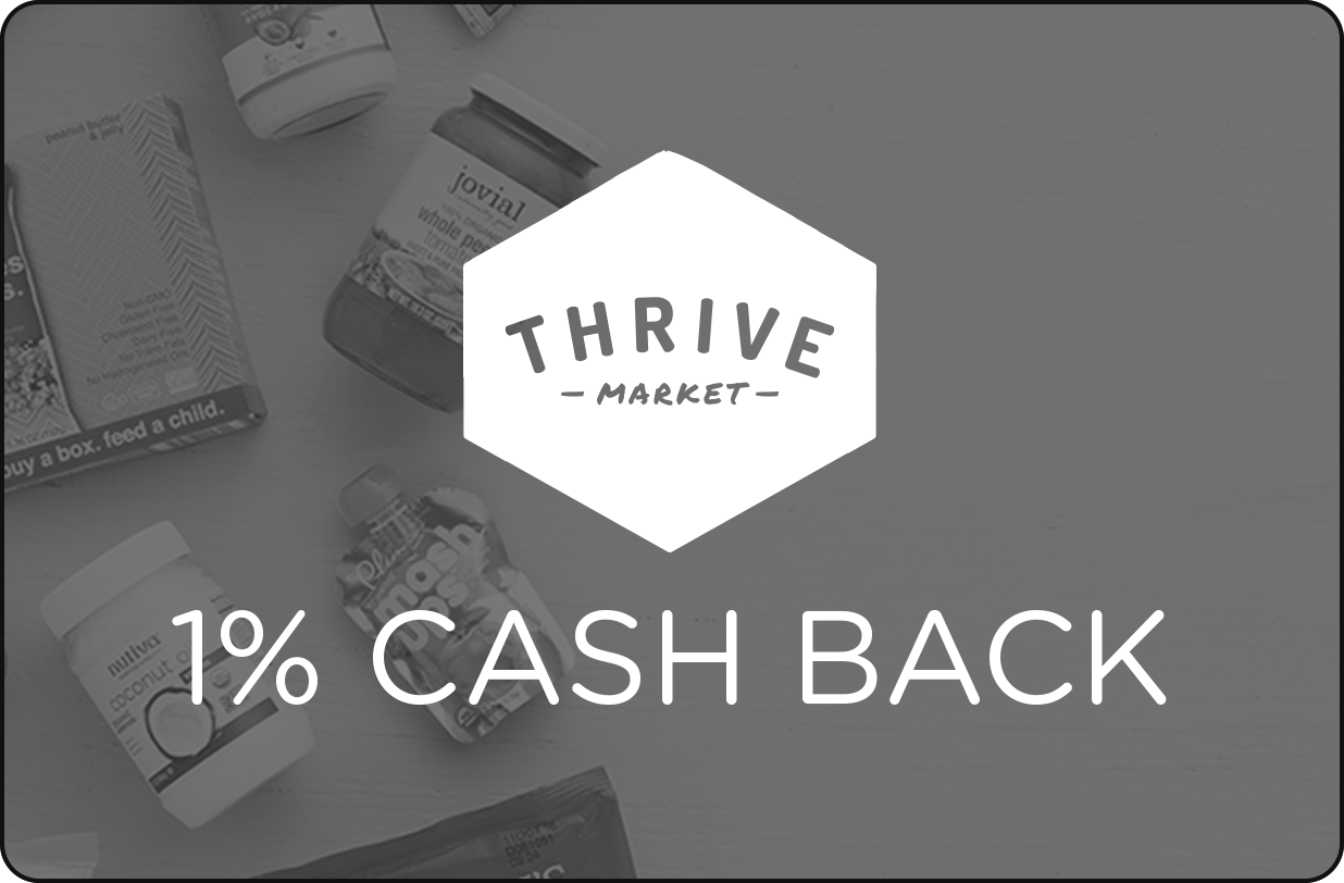 thrive market cash back