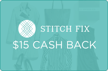 Stitch Fix $15 Cash Back