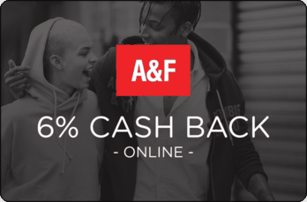 Abercrombie & Fitch 6% Cash Back
