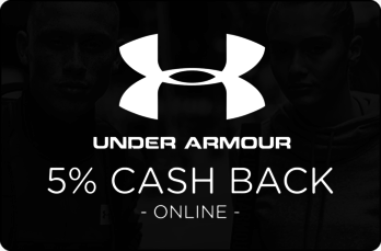 Under Armour 5% Cash Back
