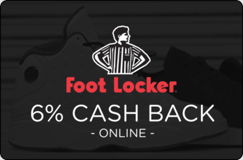Foot Locker 6% cash back
