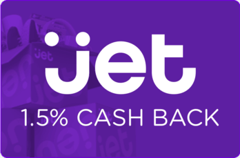 Jet 1.5% Cash Back