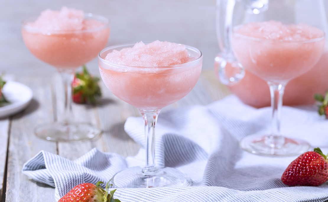 frozen rose cocktails