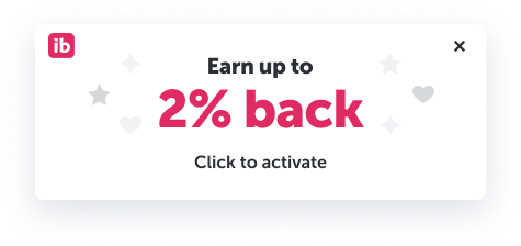 Click to activate cash back with the Ibotta browser extension!